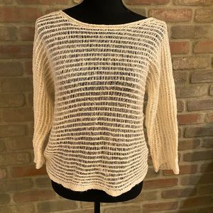 Sparkly Cream Sweater